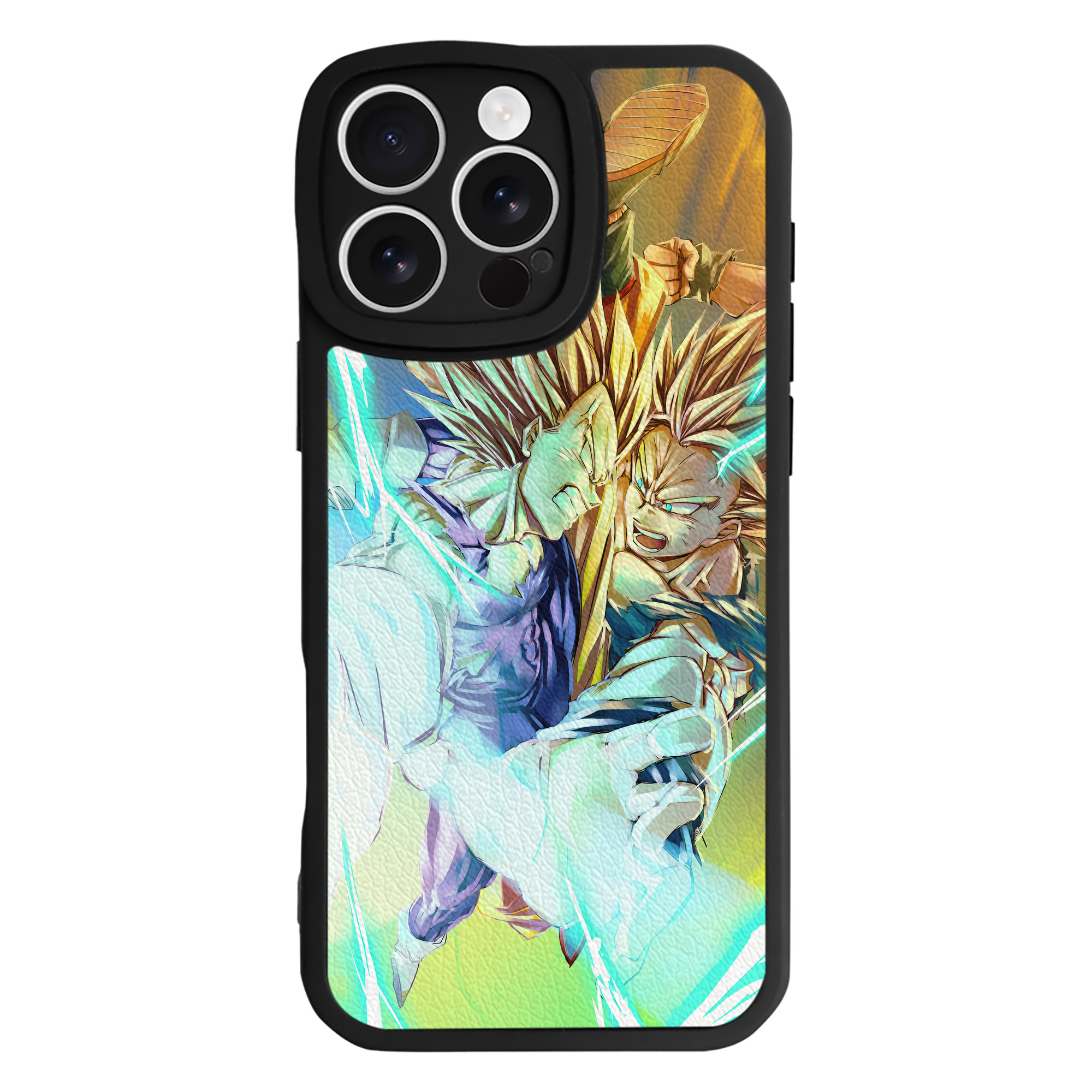 （画像用） ドラゴンボール DRAGON BALL 【iPhone 16シリーズ対応】シリコンスマホケース（レザー調） 材質：シリコン